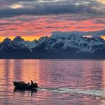 This photo shows a late-night sunset at Echo Cove. (Courtesy Photo / Kim Fitzwater)