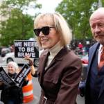 E. Jean Carroll arrives at Manhattan federal court, Tuesday, May 9, 2023, in New York. A jury in New York City is set to begin deliberations in a civil trial over Carrolls claims that Donald Trump raped her in a luxury Manhattan department store.(AP Photo / John Minchillo)