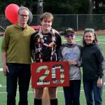 Senior Jack Schwarting and family. (Klas Stolpe / Juneau Empire)