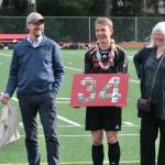 Senior Tommy Pearson and family. (Klas Stolpe / Juneau Empire)