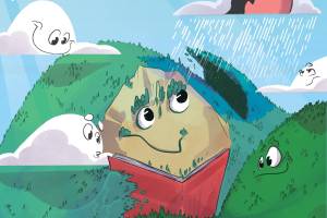 An illustration by Alaskas Lucas Elliott of characters in the mountains above Juneau is featured in a poster advertising this years Alaska Robotics MiniCon, scheduled from 10 a.m. to 5 p.m. Saturday at Alaska State Libraries, Archives and Museum. Elliott is among more than 50 visiting artists who will present their works in a variety of events. (Illustration by Lucas Elliott courtesy of Alaska Robotics)