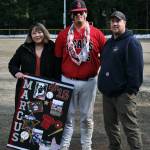 Marcus Underwood and family. (Klas Stolpe / Juneau Empire)
