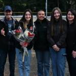 Keelia Krick and family. (Klas Stolpe / Juneau Empire)