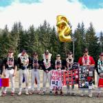 The Juneau-Douglas High School: Yadaa.at Kalé Crimson Bears senior baseball members. (Klas Stolpe / Juneau Empire)