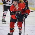 Juneau-Douglas High School: Yadaa.at Kalé senior Anna Dale, shown in action for JDHS, signed a letter of intent Monday to play hockey for Lebanon Valley College in Annville, Pennsylvania. (Klas Stolpe / Juneau Empire)