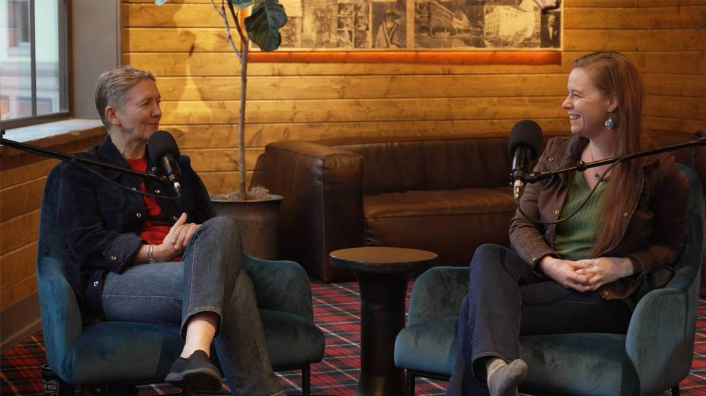 Marian Call speaks with Yngvil Vatn Guttu on the third season of the Amplify Alaska podcast to talk about creating the Alaska Playlist Project as a way for artists to take back control of the music sector and have their music heard by more people. (Courtesy Photo / Mantha Pratt)