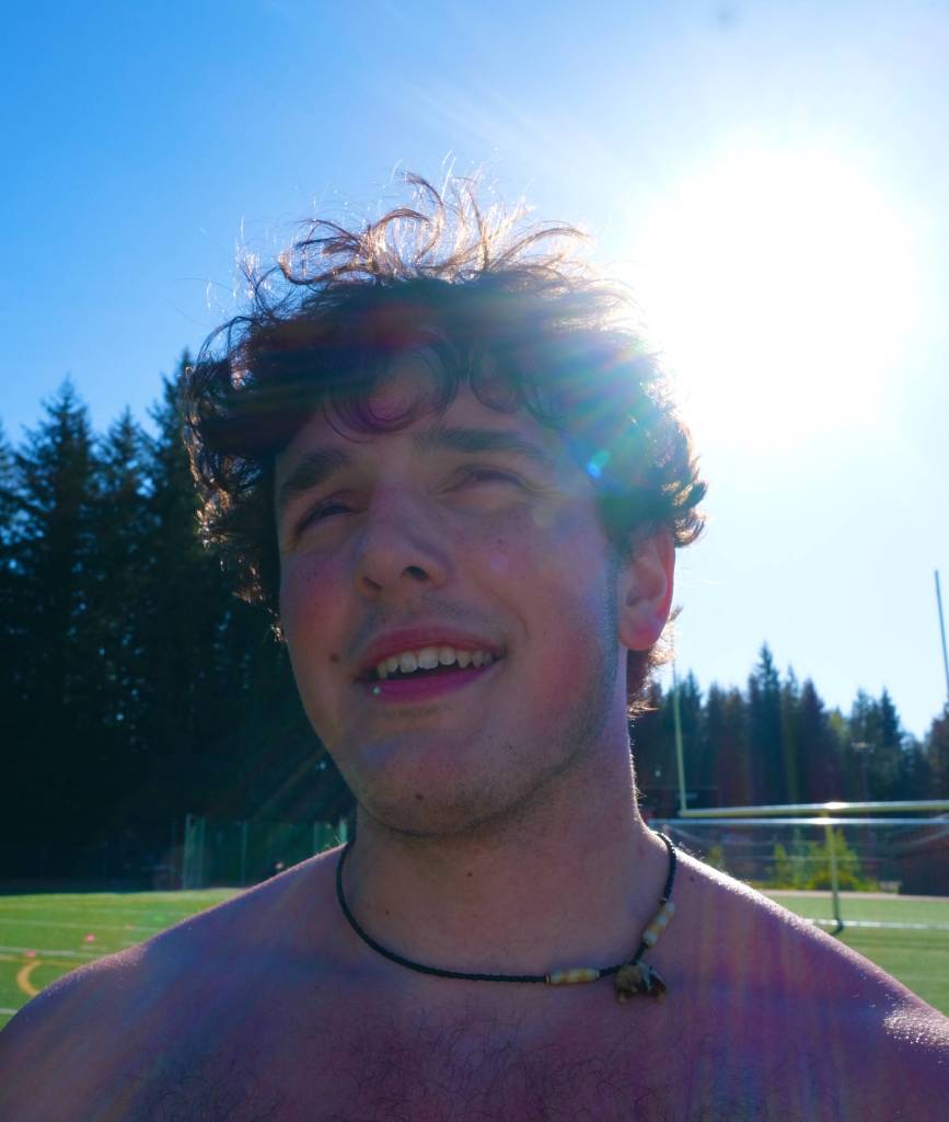 Juneau-Douglas High School: Yadaa.at Kalé senior Tobin Montalbo. (Klas Stolpe / Juneau Empire)