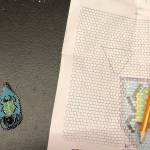 TMHS student Marin Hart displays her beaded earrings for which she won the Best of Workshop honor for. Hart also won the award for Best Made at Artfest at this years Alaska Student Activities Associations Region V Art Fest in Yakutat. (Courtesy Photo / Heather Ridgway)