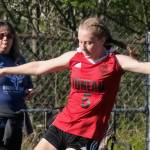 Juneau-Douglas High School: Yadaa.at Kalé Crimson Bears freshman Peyton Wheeler, shown in earlier season action, had two goals and an assist at Ketchikan last weekend. (Klas Stolpe / Juneau Empire File)