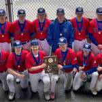 The Region V champion Sitka Wolves are the top Southeast seed for the state tournament starting Thursday in Sitka. Back row left to right: Ben Turner, Trey Johnson, Levi Hodges, Grady Smith, Mason McLeod, Dylan Marx, Bryce Calhoun, Sam Johnson, Emit Johnson and Keaton Blankenship. Front row left to right: Tyson Bartolaba, Caleb Calhoun, Tanner Steinson, Brett Ross, Chance Coleman, Bridger Bird and Kayden Wathen. (Photo courtesy Sitka baseball)