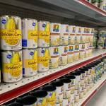 Bulk food in Food Bank of Alaskas Anchorage warehouse on April 21. (Photo by Claire Stremple/Alaska Beacon)