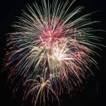 Fireworks burst over Juneau on July 4, 2022. (Clarise Larson / Juneau Empire File)