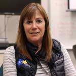 Mark Sabbatini / Juneau Empire
Bridget Weiss discusses her 39-year career in public education on Thursday, her second-to-last day as superintendent of the Juneau School District, in a break room at Thunder Mountain High School.