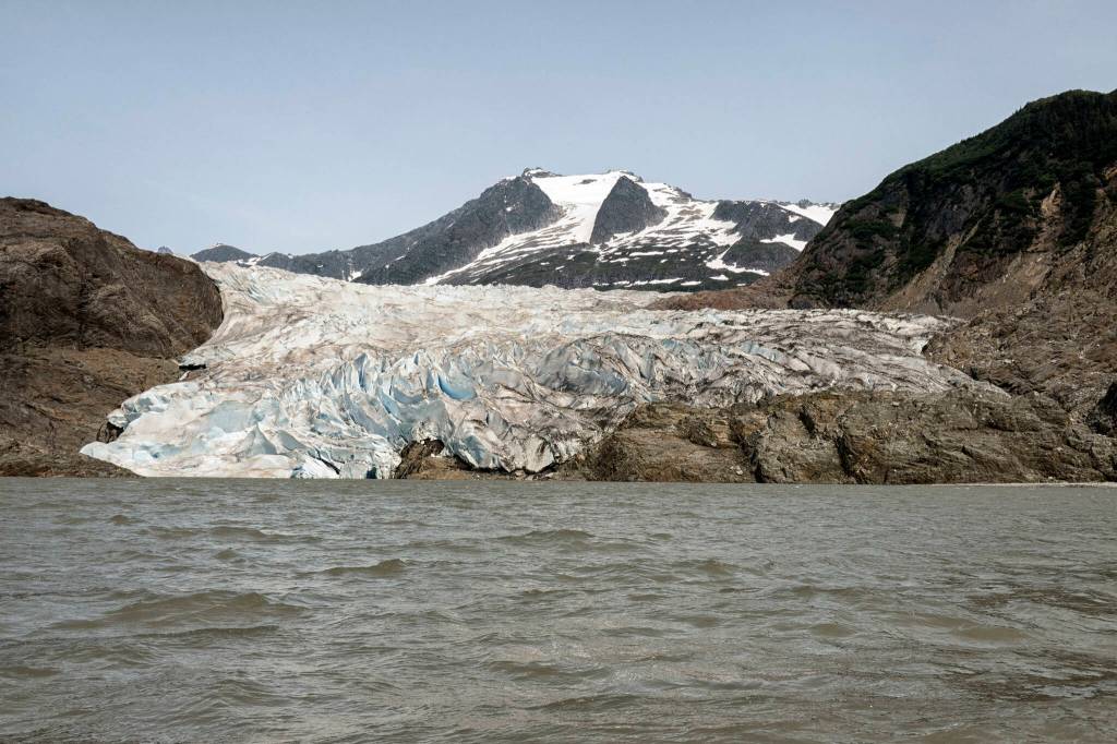 The Mendenhall Glacier on July 14. (Courtesy Photo / Kenneth Gill, gillfoto)