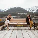 Models pose on the cruise ship dock downtown during the 2022 Alaska Fashion Week. The three-day event returns to Juneau starting Thursday. (Courtesy photo / Sydney Akagi Photography)