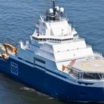 Courtesy of the U.S. Coast Guard
The Aiviq, a private icebreaker the U.S. Coast Guard is considering purchasing for Arctic operations with Juneau as its home port, is seen on March 24, 2012.