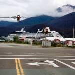 An empty pole position space at a red light is one of the things that makes the author happy. (Mark Sabbatini / Juneau Empire)