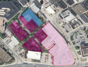 This is a map of the Telephone Hill area. (Courtesy / City and Borough of Juneau)