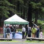 Juneau’s Parks and Recreation Department hosts a National Night Out event at Cope Park on Tuesday, one of three local public events connected to the national campaign that seeks to strengthen ties between police and communities. (Meredith Jordan / Juneau Empire)