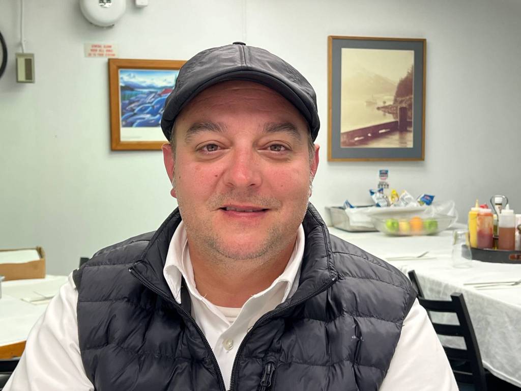 Chief Mate Lucas Bevegni, second to the captain in terms of responsibility, worked his way up over 26.5 years. In the process he held many different jobs including chief cook, which was also one of his favorites. (Meredith Jordan / Juneau Empire)