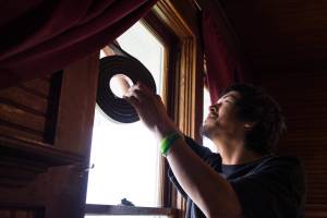 Simple weatherization techniques, like improving insulation and plugging up gaps in your home, can help homeowners lower their energy costs. Alaska Heat Smart, offer free home heating assessments, which analyze homes and their energy use to create a report about potential heat pump installation options, and weatherization suggestions. (Bethany Goodrich/ Sustainable Southeast Partnership)