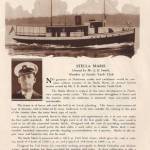 A poster of Leigh Hackley Hack Smith vessel, the Stella Maris. (Courtesy of Ken and Mic Ward)