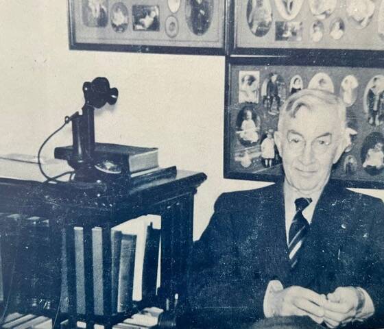 An undated photo of Dr. Harry Carlos DeVighne. (Courtesy of Ken and Mic Ward)