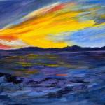 A painting by MK MacNaughton, whose works will be on display along with artist Patti Jouppi during a First Friday event from 4:30-8 p.m. at Spice Cafe and Gallery. (Courtesy of the Juneau Arts and Humanities Council)