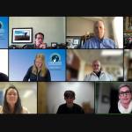 Alaska Department of Education and Early Development Commissioner Deena Bishop (lower right) addresses members of the Alaska Board of Education during a special meeting on Thursday, Aug. 31, 2023. Board members voted to impose new restrictions on transgender girls competing in high school sports in Alaska. (Screenshot)