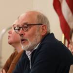 City and Borough of Juneau Assembly District 1 candidate Joe Geldhof answers a question during an election forum hosted by the Greater Juneau Chamber of Commerce on Thursday afternoon. (Clarise Larson / Juneau Empire)