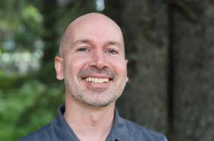 Paul Kelly, pictured, is running as an Assembly Areawide candidate in the 2023 City and Borough of Juneau municipal election. (Clarise Larson / Juneau Empire)