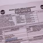 A complaint filed in July with the Alaska Public Offices Commission alleges advocates of repealing the state’s open primary elections and ranked choice voting are violating numerous campaign disclosure laws. (Clarise Larson / Juneau Empire File)