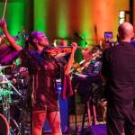 Violinist/vocalist Chelsey Green, seen here with her Green Project ensemble in 2022, is scheduled to perform Oct. 4 and 5 during the Juneau Jazz and Classics Fall Music Festival. (Photo courtesy of Chelsey Green)