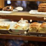 Baked good line the glass at the front counter at Coppa Cafe Wednesday morning. Last week the cafe celebrated its 10-year anniversary in Juneau. (Clarise Larson / Juneau Empire)
