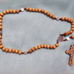 A rosary the author got during a pilgrimage to the Holy Land in 2018. (Photo by Gina Del Rosario)