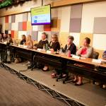 Juneau Assembly candidates discuss a range of issues during a forum Sept. 12 at the KTOO studio. (Mark Sabbatini / Juneau Empire)
