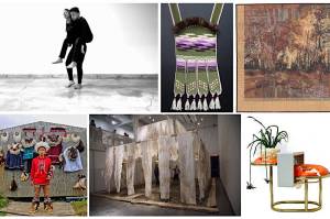 Works by the six artists chosen for the solo exhibition series at the Alaska State Museum. (Courtesy of the Alaska State Museum)