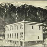 An undated photo shows the three-story Elks Lodge No. 420 building in downtown Juneau before going through extensive renovations including the removal of its top floor. (Photo from the City and Borough Community Developments Historic Structure Database)