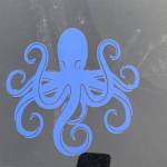 A blue octopus decorates a passing car on Oct. 22. (Photo by Denise Carroll)