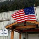 The City and Borough of Juneau Ballot Processing Center, located in a former warehouse south of downtown, was used to count votes from the Oct. 3 municipal election. (City and Borough of Juneau photo)
