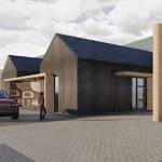 A cultural learning center operated by the Douglas Indian Association in South Douglas, seen here in an illustration, received a conditional use permit from the Juneau Planning Commission on Tuesday. (Illustration by NorthWind Architects)