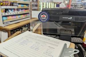 A petition calling for non-renewal of assessor Michael Dahles contract at a Haines store. The petition gathered nearly 500 signatures in about a week. (Lex Treinen / Chilkat Valley News)