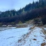 Lemon Creek Gravel Pit, the site of the future composting facility planned by the City and Borough of Juneau, taken last week. EPA will open the NEPA comment period for the facility in the next couple of weeks. (Courtesy of Dianna Robison)