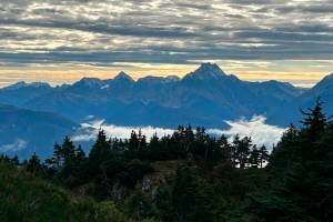 View from the West Ridge at Eaglecrest on Nov. 13. (Photo by Deborah Rudis)