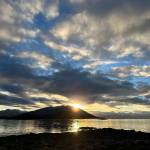 Sunrise over Douglas Island on Dec. 2. (Photo by Joe Orsi)