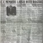 Front page Daily Alaska Empire on Aug. 8, 1935