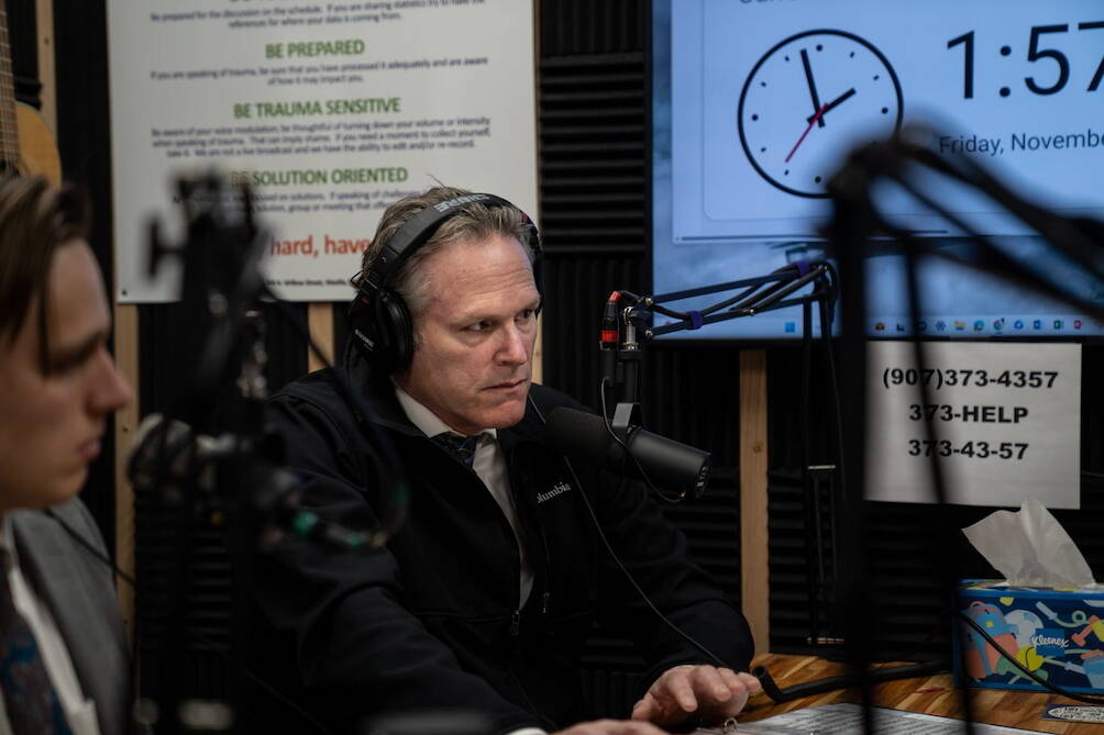 Gov. Mike Dunleavy is seen at an appearance earlier this year. (Office of the Governor photo)