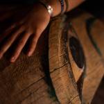 The Alaska Youth Stewards crew on Prince of Wales Island works with the Klawock Indigenous Stewards Forest Partnership and U.S. Forest Service on inventorying large red cedars in the Tongass National Forest to provide data for long-term management of the culturally revered resource. (Photo by Bethany Goodrich)