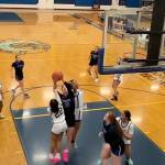Kerra Baxter (#22) goes up for a shot for Thunder Mountain High School in Fridays game against Bartlett High School in Anchorage. (Screenshot from Thunder Mountain High School video)
