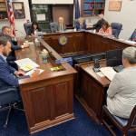 Members of the House Rules Committee hear testimony from staff for Sen. Lyman Hoffman, D-Bethel, about Senate Bill 140 on Wednesday. (Photo by James Brooks/Alaska Beacon)